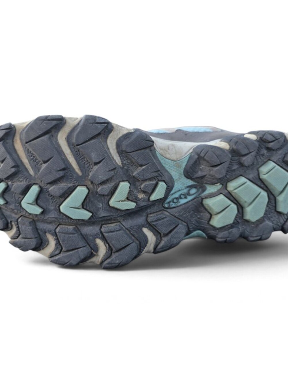 Oboz Luna Low Hiking Shoes Womens 10 Blue Gray Leather EU 41.5 - Picture 7 of 12